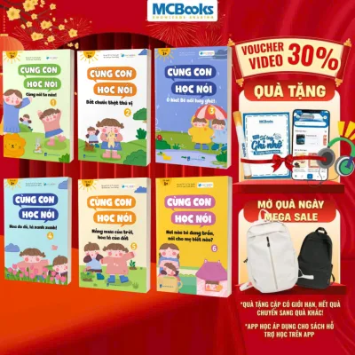 Sách - Bộ sách Cùng Con Học Nói - Dành cho bé từ 1 tuổi - Finybooks