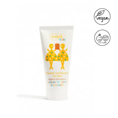 Kem đánh răng Cookies & Vanilla chăm sóc bảo vệ răng miệng dành cho trẻ từ 6 tuổi [50ml]