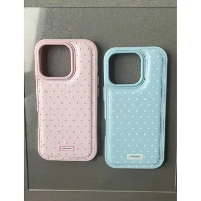 ins Hàn Quốc lanyard Dot Tag cho iPhone17PROMAX Bánh mì Shell Mới 1615 Mềm 13 Nhỏ 14