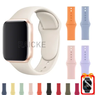 Dây đeo silicon Dây đeo mềm cho iWatch Series 11 / 10 / 9 / 8 / 7 / 6 / 5 / 4 / 3 / SE / Ultra 2 49mm 46mm 45mm 41mm 44mm 40mm 42mm 38mm