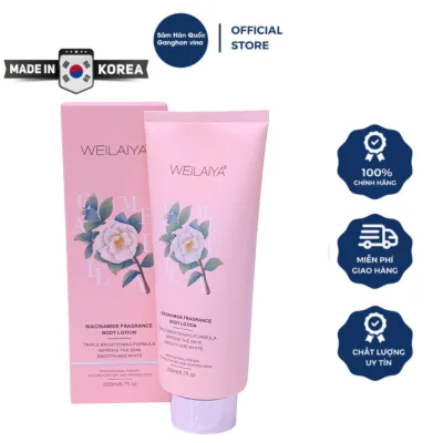 Sữa Dưỡng Thể Nước Hoa Trắng Da WEILAIYA