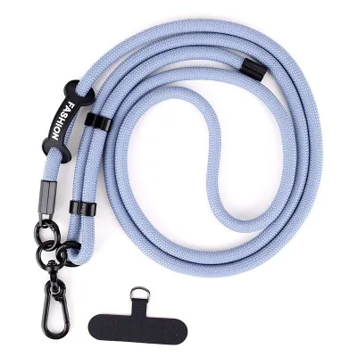 Có thể điều chỉnh dài 7mm 150cm Dây đeo điện thoại di động Dây đeo chéo Dây đeo điện thoại Dây cổ có miếng dán cho iPhone Dây treo điện thoại di động Dây đeo