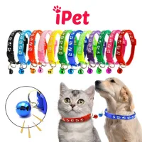 Vòng Cổ Lục Lạc Cho Thú Cưng Hình Dấu Chân Chó Mèo - iPet Shop