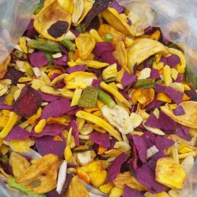450gr Trái Cây Thập Cẩm Sấy Vỡ Đủ Vị giòn ngon