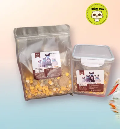 Dried Food for Dogs and Cats Mixed with 11 Types of Dried Quail
