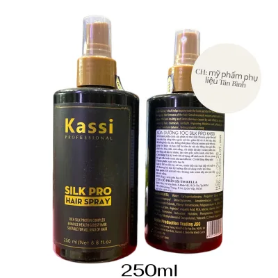 Kassi Silk Pro Hair Restoration Lotion 250ml for Dry, Frizzy Hair, Split Ends, Hair Care