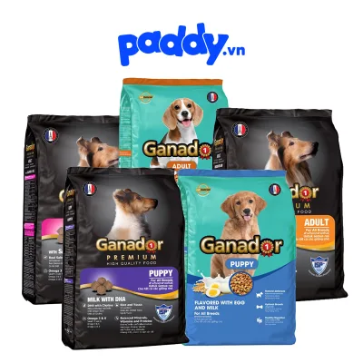 Ganador Dog Food Granules in Many Flavors (Puppies & Large Dogs)