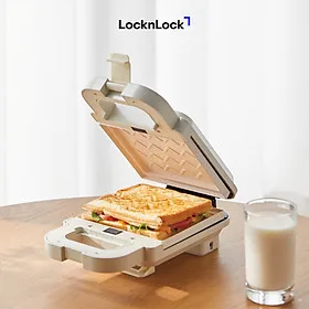 Máy kẹp nướng bánh LocknLock EJB126IVY (600W) - Hàng Chính Hãng