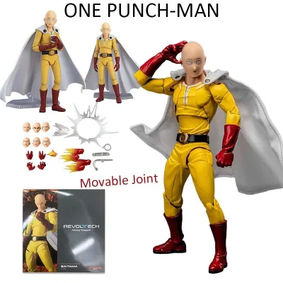 MỘT PUNCH-MAN Figma 310#Saitama Bộ sưu tập nhân vật hành động Bộ sưu tập đồ chơi mô hình khớp di chuyển Saitama