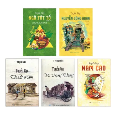 Book: Vietnamese Literature Collection Combo: Nam Cao - Ngo Tat to - Thach Lam - Nam Cao - Vu Trong Phung