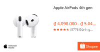 Apple AirPods 4th gen