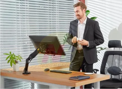 Giá treo màn hình máy tính North Bayou cho màn hình 17-27inch - WorldMart