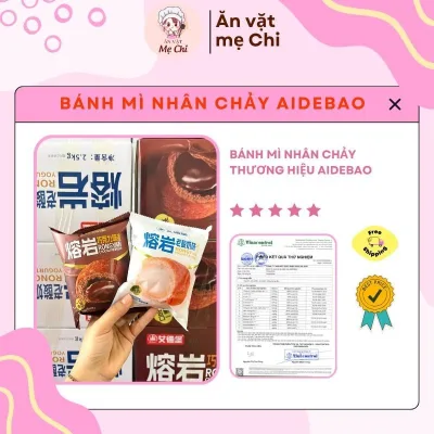 Bánh mì RONGYAN vị sô cô la và vị sữa chua nhãn hiệu AIDEBAO
