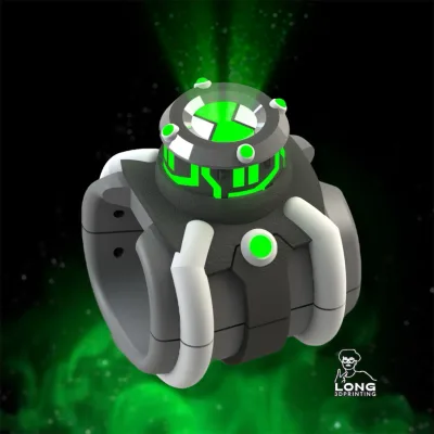Đồng hồ Ben 10 in 3D Ben 10 Omnitrix long3dprinting