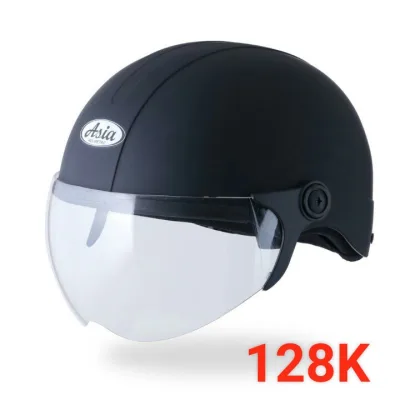 MŨ BẢO HIỂM NỬA ĐẦU CÓ KÍNH CHÍNH HÃNG ASIA MT128K
