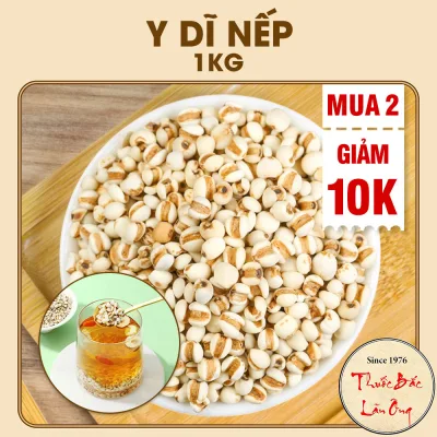 Hạt ý dĩ nếp 1kg, hạt bobo, y dĩ, thơm bở bùi, nấu chè, cháo, nấu sữa hạt, pha trà lợi sữa
