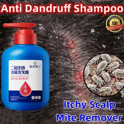 Anti-Dandruff Shampoo Selenium Disulfide Shampoo Anti-Itch Scalp Care Shampoo 300ml Hair Oil Control Oil Soft and Smooth