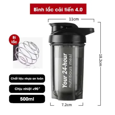 Bình lắc tập gym/ Shaker tập gym thể thao