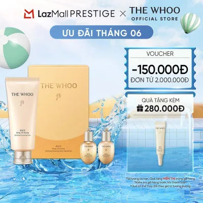 Sữa rửa mặt dưỡng ẩm The history of Whoo Gongjinhyang Facial Foam Cleanser 180ml