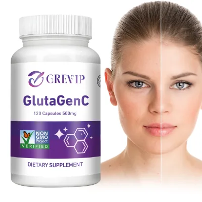 Viên nang chăm sóc da Grevip Glutathione, chứa glutathione + collagen biển + natri vitamin C, làm sáng da, chống nhăn và tăng cường khả năng miễn dịch