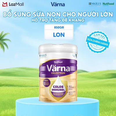Varna Colostrum Powdered Milk Can 850Gr - Colostrum for the Elderly to Enhance Immunity