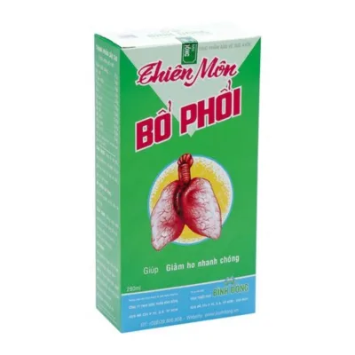 Thiên Môn Bổ Phổi (280ml)- Thực phẩm chức năng hỗ trợ làm giảm và phòng ngừa các bệnh đường hô hấp