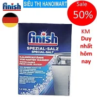 Muối rửa bát Finish 1.2kg, muối finish 1,2kg là muối làm mềm nước trong máy rửa chén bát ly 1200g