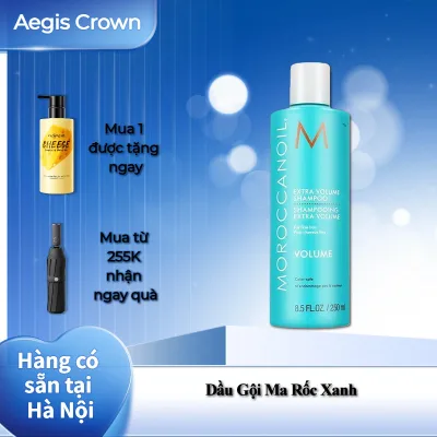 Moroccan Shampoo, Conditioner & Hair Oil - Restores Volume & Moisture, Set 250ml