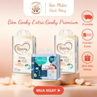 Bỉm GOOBY dán/quần S66/M60/L52/XL44/XXL40 / XXXL3