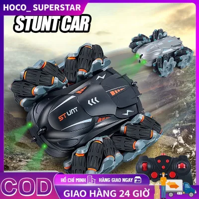 Oto điều khiển từ xa pin sạc, Xoay 360 độ Siêu bền chay khoẻ( Tặng kèm Pin )