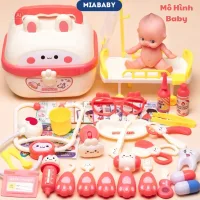 Đồ Chơi Nhập Vai, Đồ Chơi Bác Sỹ Thiết Bị Y Tế 36 Chi Tiết Cho Bé Miababy