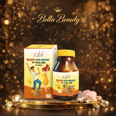 Thực phẩm chức năng Weight Gain vitamins - 9 vitamins giúp tăng cân nhanh an toàn hiệu quả không tích nước