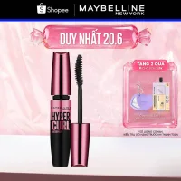 Mascara Dài Mi và Cong Mi Maybelline New York Hyper Curl Waterproof Chuốt Mi Đen Hiệu Quả Không Lem Không Trôi 9.2ml