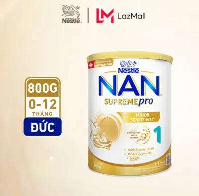 Sữa dinh dưỡng công thức Nestle NAN SUPREMEPRO 1 5HMO lon 800g