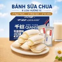 HSD:16/09/2026 BÁNH SỮA CHUA MIX 8 VỊ lDATE MỚI (DÂU, ĐÀO,SỮA CHUA ÔNG GIÀ ,PHÔ MAI , SẦU RIÊNG,YUORT, VỊ KEM )