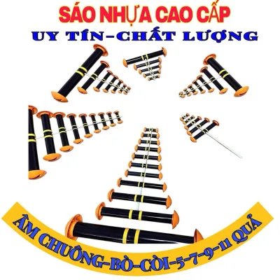 sáo Diều nhựa cao cấp ,siêu nhẹ,siêu bền sáo chuông , bò , còi 5-7-9-11 quả