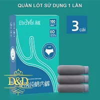 Quần lót nam cotton du lịch ETRAVEL dùng 1 lần