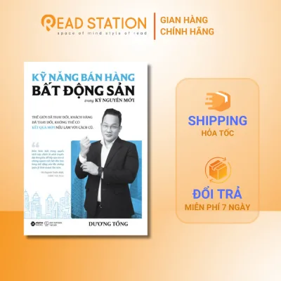 Sách: Kỹ năng bán hàng Bất Động Sản trong Kỷ Nguyên Mới