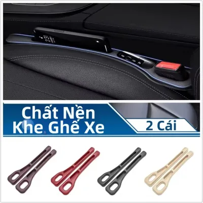 2 Miếng Đệm Khe Hở Ghế Ô Tô Đa Năng, Chất Liệu PU, Chống Rò Rỉ, Ngăn Chứa Đồ, Phụ Kiện Trang Trí Nội Thất Xe Hơi