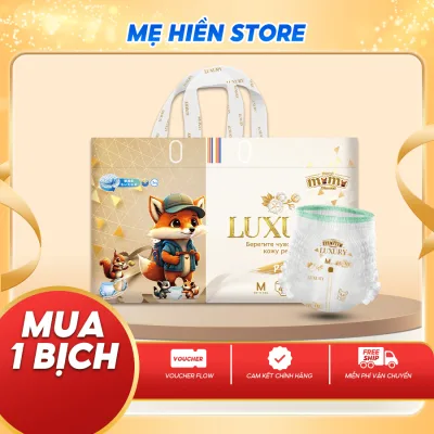 Tã Bỉm Momo Luxury Chính Hãng, Bỉm Quần/Dán Cao Cấp, Bỉm Đêm Cho Bé Đủ Size