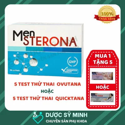 Thực phẩm chức năng Mensterona bổ tinh trùng, giảm tinh trùng dị dạng, tăng chất lượng tinh trùng