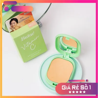 Phấn phủ làm sáng da Butae Vitamin C Brightening Powder Plus làm sáng, kiểm soát dầu, chống nắng 11g - Thái La