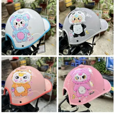 [ Loại xịn 🔥🔥] Mũ bảo hiểm Baby three hàng chuẩn đẹp _ phù hợp học sinh _ sinh viên