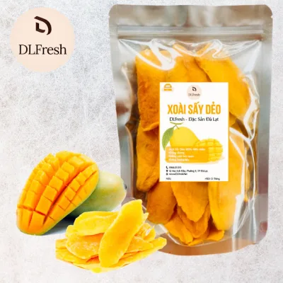 300G Xoài sấy dẻo không đường, xoài sấy dẻo thái lan cực ngon, trái cây sấy dẻo không đường ăn kiêng giảm cân, ăn vặt cho mẹ bầu, đồ ăn vặt thơm ngon-XSD