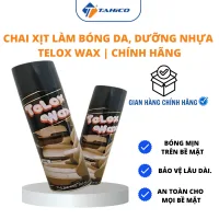Chai Xịt Làm Bóng Da, Dưỡng Nhựa Telox Wax | Chính hãng 550ML Xịt Phục Hồi Bảo Vệ Xe - Tahico Telox Wax