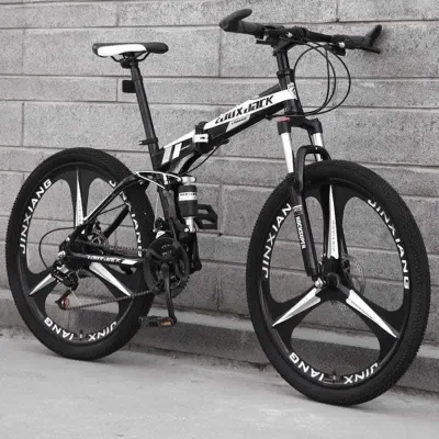 Sports Bicycles, Mountain Bikes, Lauxjack Folding Bicycles (3-Spoke Rims)
