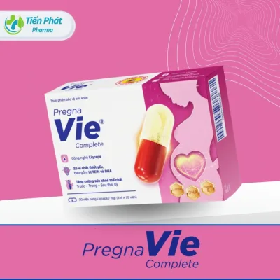 Pregnavie Complete Hộp 30 Viên Hỗ Trợ Sức Khỏe Phụ Nữ Mang Thai Và Cho Con Bú Với Omega 3 DHA EPA Vitamin Và Khoáng Chất