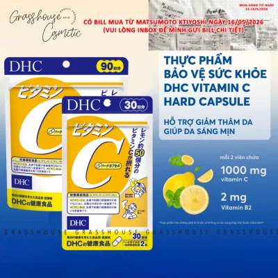 Thực phẩm chức năng Viên uống DHC bổ sung Vitamin C của Nhật Bản (hàng xách tay có bill Matsumoto mua tháng 05/2026)