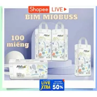 Combo 100 miếng Bỉm quần trẻ em Miobuss L/XL/2XL/3XL/4Xl mềm mại, thấm tốt, chống hăm