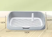 [FREESHIP] Khay vệ sinh cho chó size LỚN 25KG- Khay hướng dẫn cún đi vệ sinh TẶNG KÈM CỘT